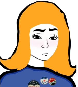 1960s Beatles Fan Girl Wojak