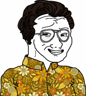 1970s Flower Shirt Wojak