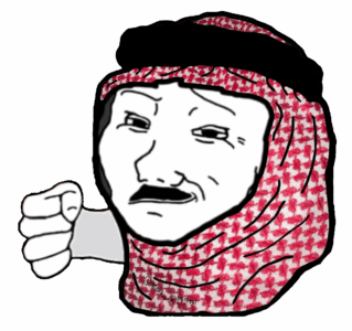 Keffiyeh Punching Wojak