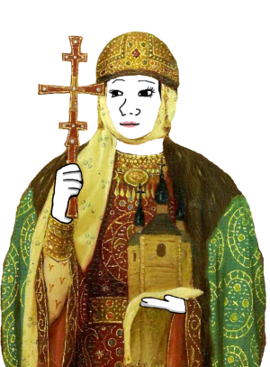 Saint Olga Trad Wife Wojak