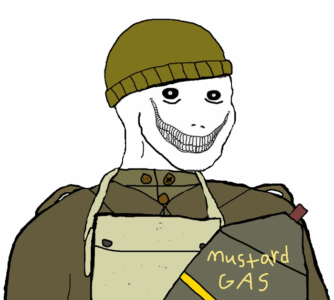 WWI Mustard Gas Psycho Wojak
