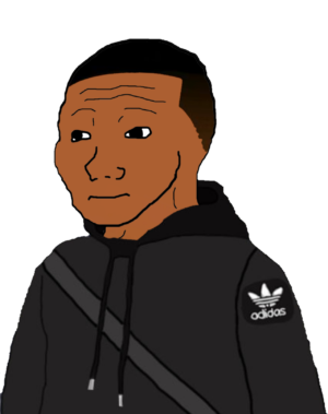 Adidas Black Wojak