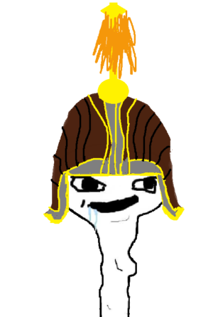 Ancient Chinese Soldier Brainlet Wojak