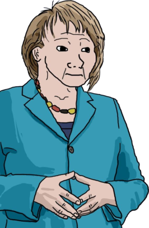 Angela Merkel Wojak