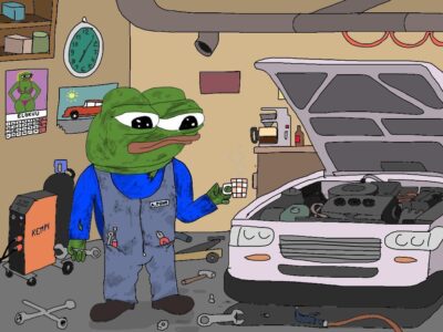Apu Fixing A Car