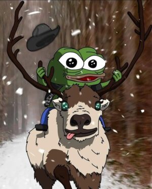 Apu On Running Reindeer