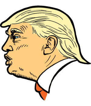 Art Deco Trump Chad
