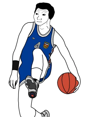 Basketball Ful Body Wojak