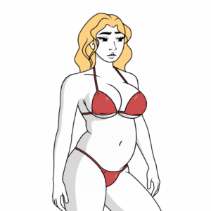 Beach Bikini Female Wojak