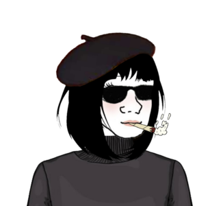 Beatnik Girl Wojak