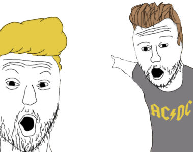 Beavis And Butthead Pointing Wojaks