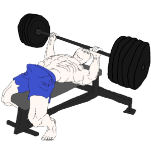 Benchpress 5 Plates Cobson Wojak