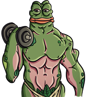 Bicep Curling Pepe