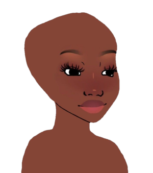 Black Alt Girl Wojak Template