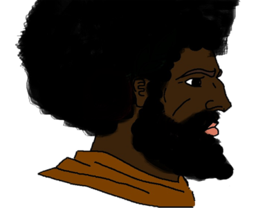 Black Man Afro Chad