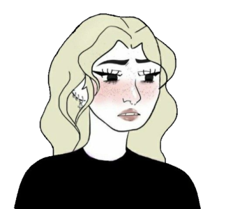 Blonde Alt Girl Wojak