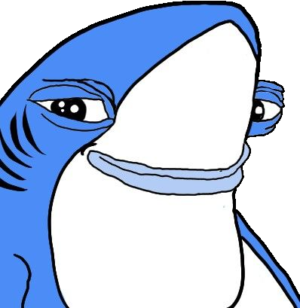 Blue Shark Pepe