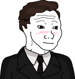 Blushing Suit Wojak