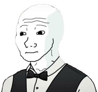 Bow Tie Suit Wojak