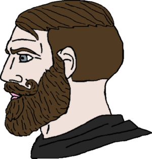 Brown Hair Beard Chad