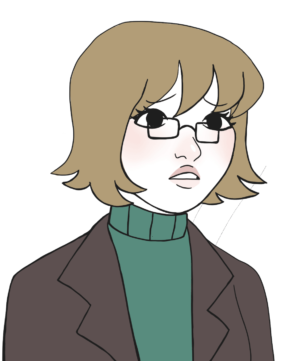 College Female Nerd Wojak