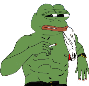 Cringing Physique Pepe