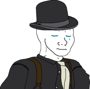 Crying Bowler Hat Wojak