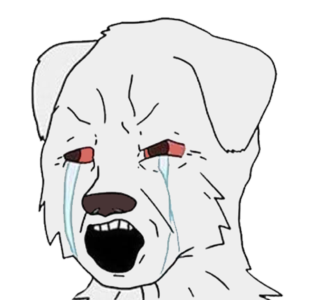 Crying Dog Wojak