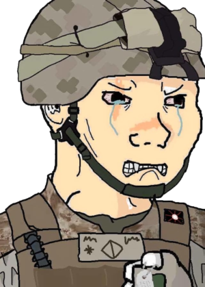 Crying Military Wojak