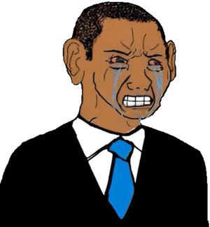 Crying President Obama Wojak