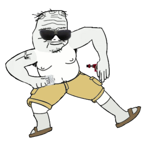 Dancing Boomer Wojak