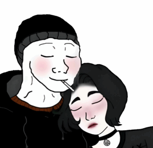 Doomer And Doomer Girl Wojaks