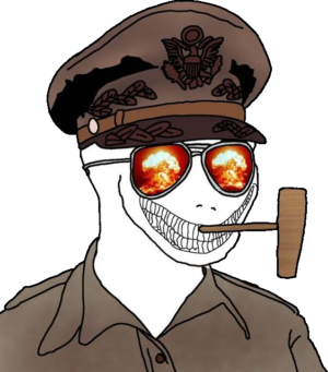 Douglas Macarthur Psycho Nuclear Wojak