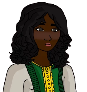 Ethiopian Doomer Girl Wojak