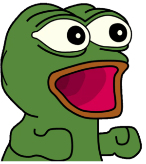 Excited Pepe