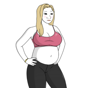 Female Gym Wojak