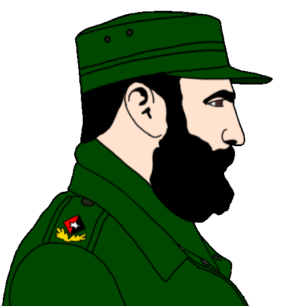 Fidel Castro Military Cuba Chad