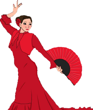 Flamenco Dancer Wojak Full Body