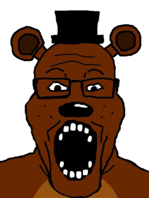 Freddy Faz Bear Fnaf Cobson Wojak