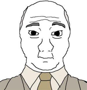 Front Facing Elderly Wojak