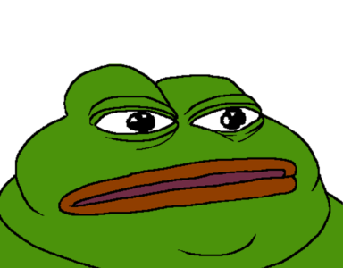 Frontview Fat Pepe