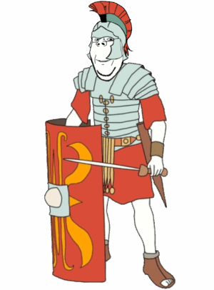 Full Body Roman Soldier Cobson