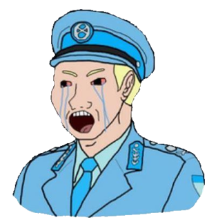 Generic Crying Military Officer Wojak