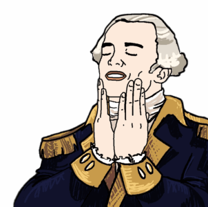 George Washington Feels Good Wojak