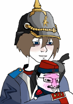 German Empire Twinkjak With French Soldier Chudjak