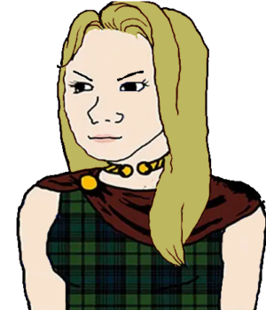 Germanic Blonde Tradwife Wojak