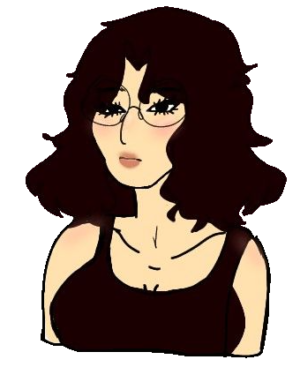 Glasses Brunette Alt Girl Wojak