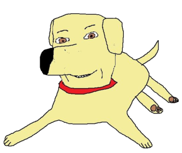 Golden Retriever Dog Cobson Wojak