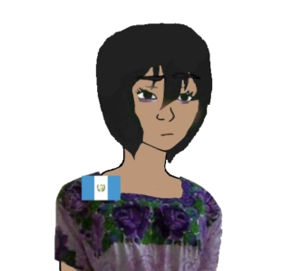 Guatemala Doomer Girl Wojak