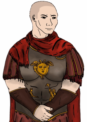 Handsome Roman Soldier Wojak